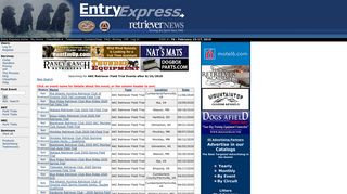 Entry Express Event Management Systems - Event Search