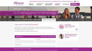 Sign Up For EntyvioConnect | ENTYVIO® (vedolizumab)