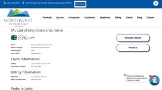 Mutual of Enumclaw Insurance - Insurance Company