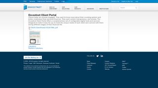 Envestnet Client Portal | Envestnet