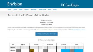 Student Access | EnVision - UCSD Jacobs School of Engineering