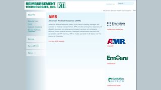 AMR - Reimbursement Technologies, Inc.