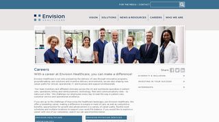 Medical Careers | Envision Healthcare