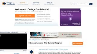 Intensive Law and Trial Summer Program — College Confidential
