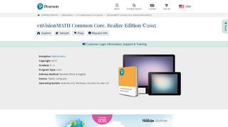 enVisionMATH Common Core, Realize Edition ©2015 - Pearson
