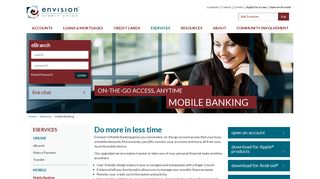 Mobile Banking Services | Mobile Banking App | Envision Credit Union