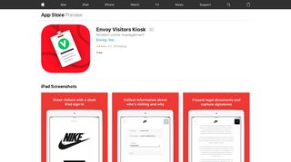 Envoy Visitors Kiosk on the App Store - iTunes - Apple
