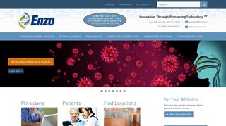 Enzo Clinical Labs: Home