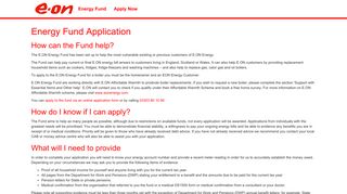 EON Energy Fund -E.ON Energy Fund