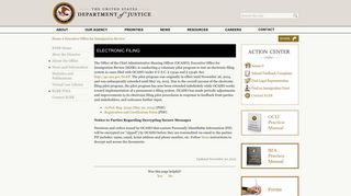 Electronic Filing | EOIR | Department of Justice