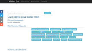 Crzn eomis cloud eomis login Search - InfoLinks.Top