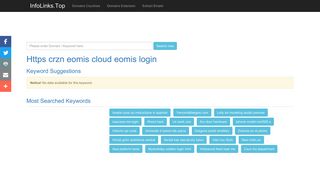Https crzn eomis cloud eomis login Search - InfoLinks.Top
