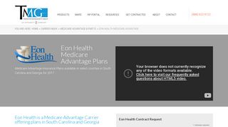 Eon Health Medicare Advantage Plan - SC & Georgia