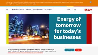 Business Energy Solutions - Gas and Electricity - E.ON
