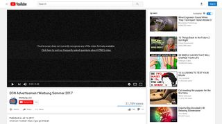 EON Advertisement Werbung Sommer 2017 - YouTube