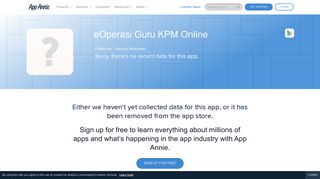 eOperasi Guru KPM Online App Ranking and Store Data | App Annie