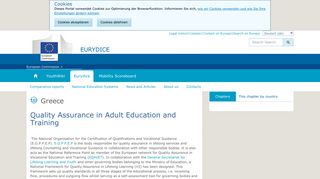Quality Assurance in Adult Education and Training | Eurydice