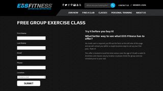 EOS Fitness Group Exercise Classes