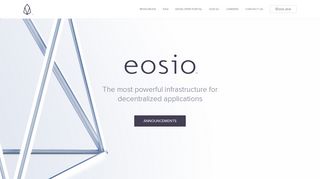 eosio | Blockchain software architecture