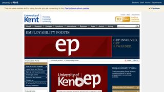 Employability Points - Employability Points - University of Kent