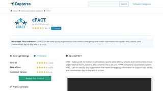 ePACT Reviews and Pricing - 2019 - Capterra