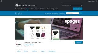 ePages Online Shop | WordPress.org