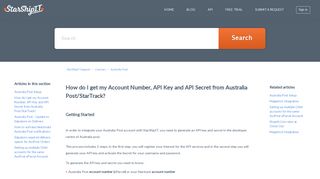 How do I get my Account Number, API Key and API Secret from ...