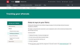 Tracking your eParcels - Australia Post