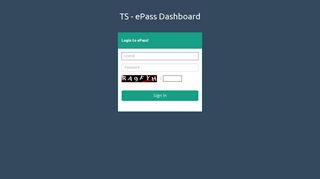:: ePass - Login - Epass Telangana