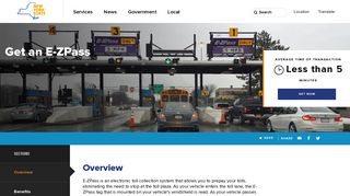 Get an E-ZPass | The State of New York - NY.gov