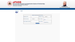 application status - ePASS - Centre for Good Governance