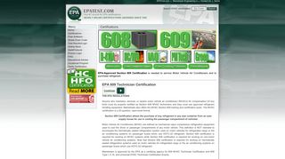 EPA 609 Certification - Mainstream Engineering