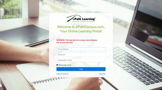 ePathCampus.com learning portal by ePath Learning, Inc.
