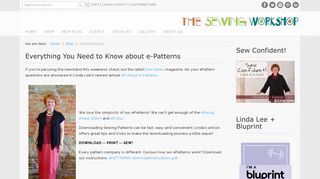 Everything You Need to Know about e-Patterns - The Sewing Workshop