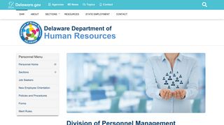 State of Delaware - Division of Personnel Management