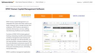 EPAY Human Capital Management Software - 2019 Reviews