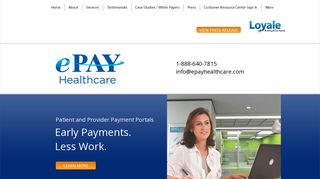 Patient payments – online payment portals for ... - ePAY Healthcare