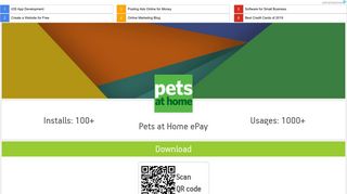 Pets at Home ePay Android App - Online App Creator - AppsGeyser