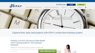 Online Secure Employee Time Tracking Software ... - EPAY Systems