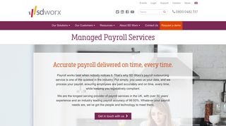 Managed Payroll Services | Outsourced Payroll - SD Worx