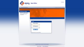 epay's Integrated Back Office