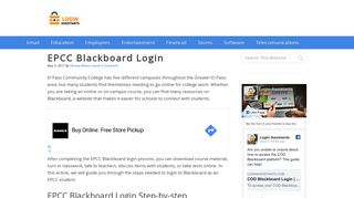 EPCC Blackboard Login | Login Assistants