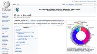 Geologic time scale - Wikipedia
