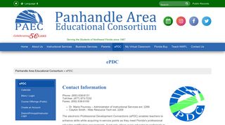 ePDC - Panhandle Area Educational Consortium