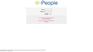 Oracle | PeopleSoft Enterprise 8 Sign-in