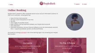 Online Banking › Peoples Bank