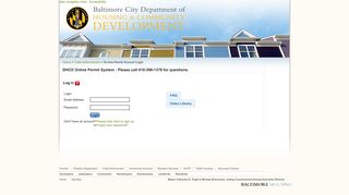 Log in - Welcome to Baltimore Housing