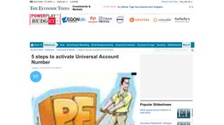 How to get UAN Number? 5 Steps to Activate Universal Account ...