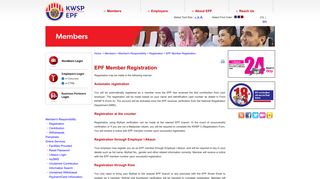 EPF - EPF Member Registration - KWSP
