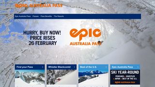 Epic Australia Pass